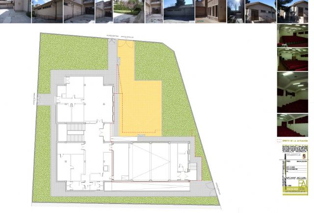 Empiezan las obras del salón de actos de la casa municipal de cultura ´D. José Yagüe´ - 1, Foto 1