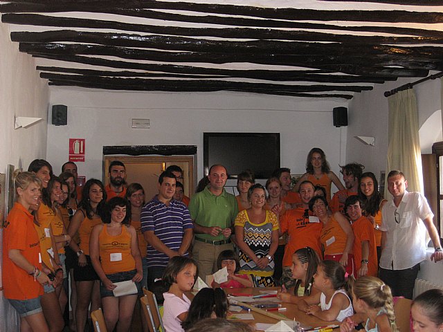 Jóvenes españoles, alemanes y franceses organizan actividades socioculturales en la diputación lorquina de Coy - 1, Foto 1