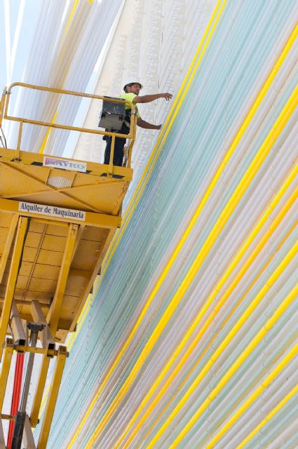 El Auditorio se recubre con plásticos de alta tecnología - 1, Foto 1