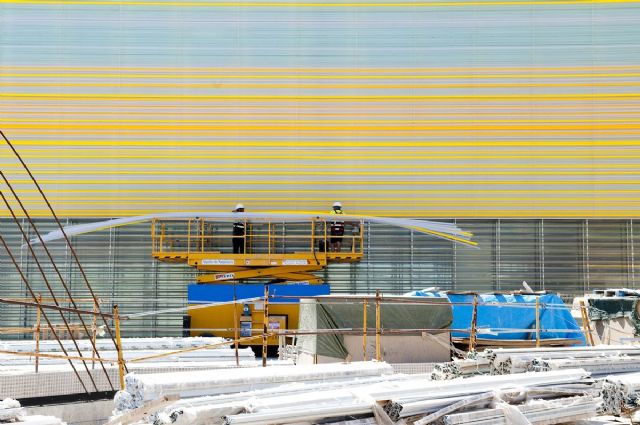 El Auditorio se recubre con plásticos de alta tecnología - 2, Foto 2