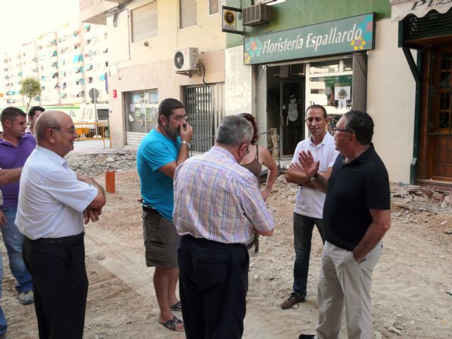 El Alcalde de Molina de Segura visita tres obras correspondientes al Fondo Estatal para el Empleo y la Sostenibilidad Local - 1, Foto 1
