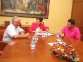 La presidenta de la CHS se reúne con los regantes del Campo de Cartagena