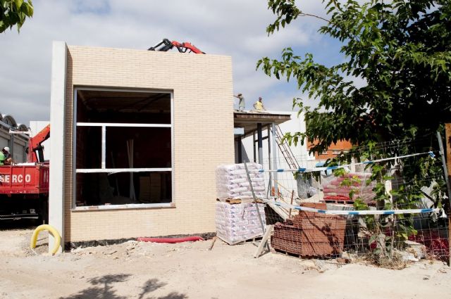 Las obras del Aula de Música de Molinos Marfagones no paran por vacaciones - 3, Foto 3