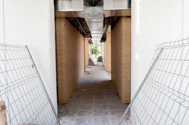 Las obras del Aula de Música de Molinos Marfagones no paran por vacaciones - 4, Foto 4