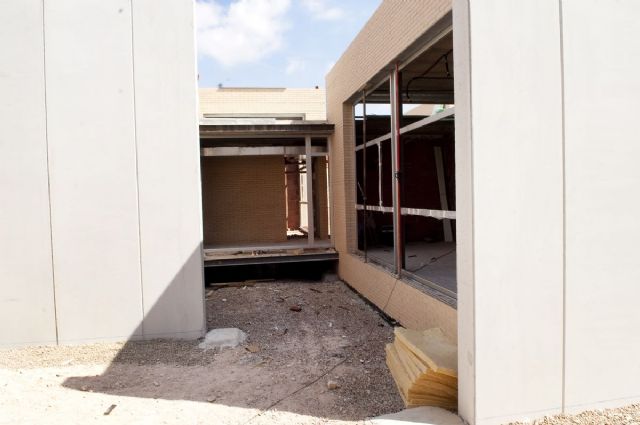 Las obras del Aula de Música de Molinos Marfagones no paran por vacaciones - 5, Foto 5