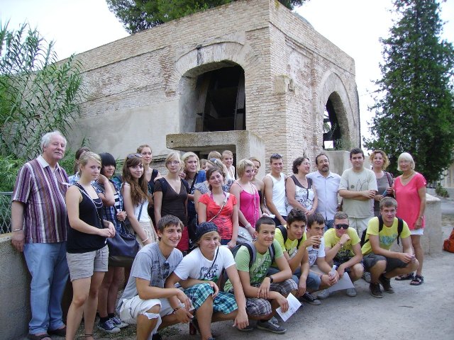 HUERMUR muestra la huerta de Murcia y su red de regadío a una treintena de jóvenes alemanes - 1, Foto 1
