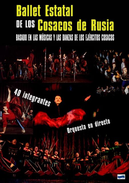 El gran espectáculo del 'Ballet Estatal de los Cosacos de Rusia' llegará el lunes a Águilas - 1, Foto 1