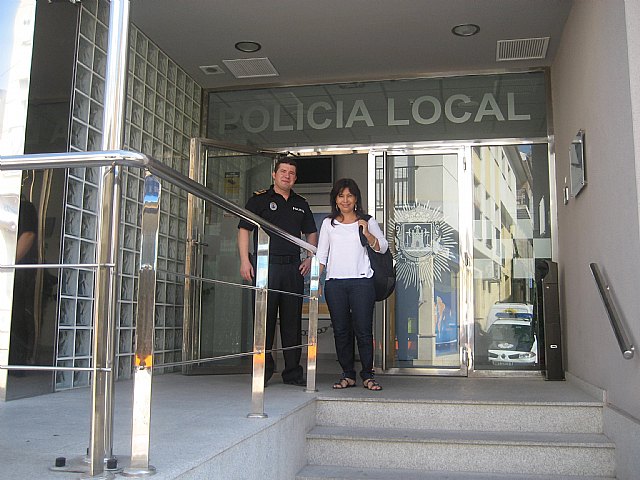 La Subdirectora del Departamento de Trnsito del Atlntico del Gobierno de la Repblica de Colombia visita el Parque de Educacin Vial - 4