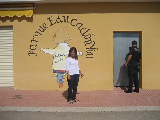 La Subdirectora del Departamento de Trnsito del Atlntico del Gobierno de la Repblica de Colombia visita el Parque de Educacin Vial - 6