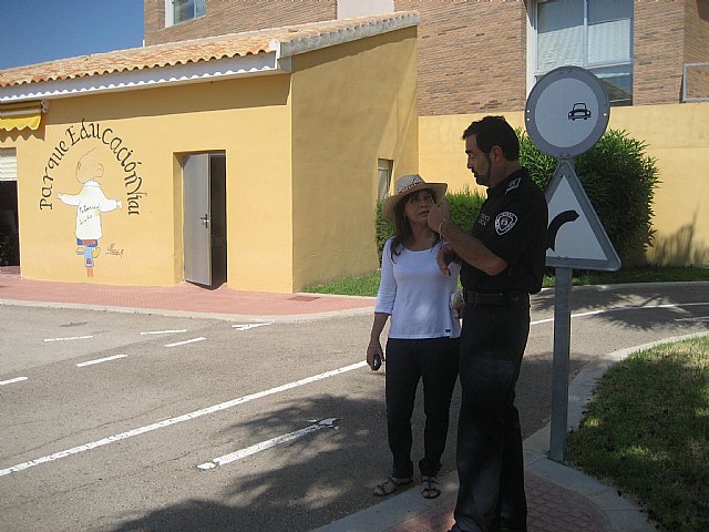 La Subdirectora del Departamento de Trnsito del Atlntico del Gobierno de la Repblica de Colombia visita el Parque de Educacin Vial - 8