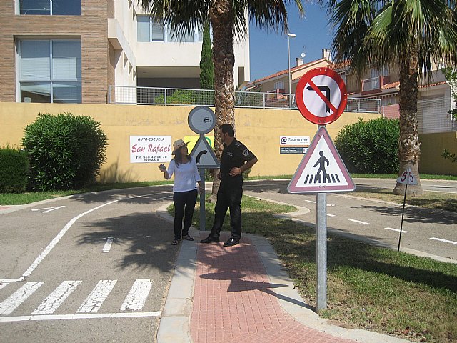 La Subdirectora del Departamento de Trnsito del Atlntico del Gobierno de la Repblica de Colombia visita el Parque de Educacin Vial - 9