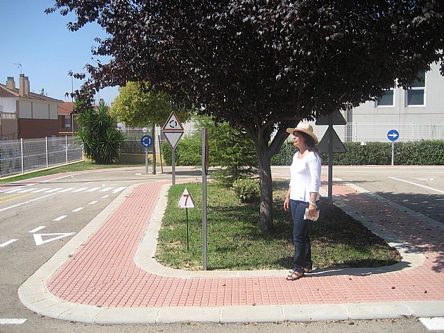 La Subdirectora del Departamento de Trnsito del Atlntico del Gobierno de la Repblica de Colombia visita el Parque de Educacin Vial - 13