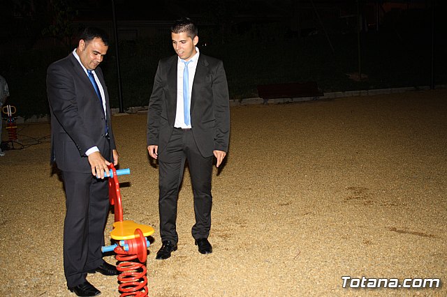 Inauguran las obras de acondicionamiento integral del jardn de la calle Canarias, ubicado en el barrio de San Roque - 14