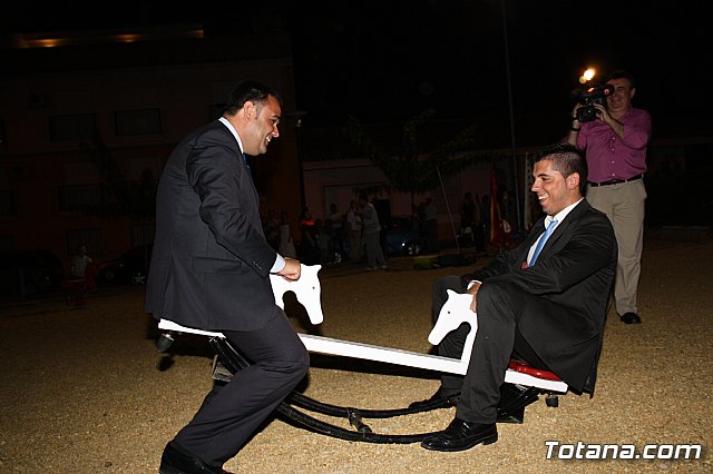 Inauguran las obras de acondicionamiento integral del jardn de la calle Canarias, ubicado en el barrio de San Roque - 15