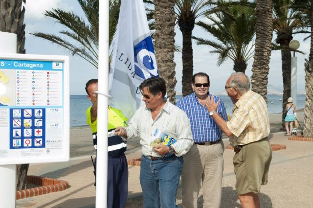 La undécima Q de calidad ya ondea en la playa de San Ginés - 1, Foto 1