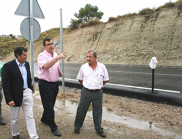 Finalizan las obras en la carretera de conexión del casco urbano de Lorca con la zona oeste - 1, Foto 1