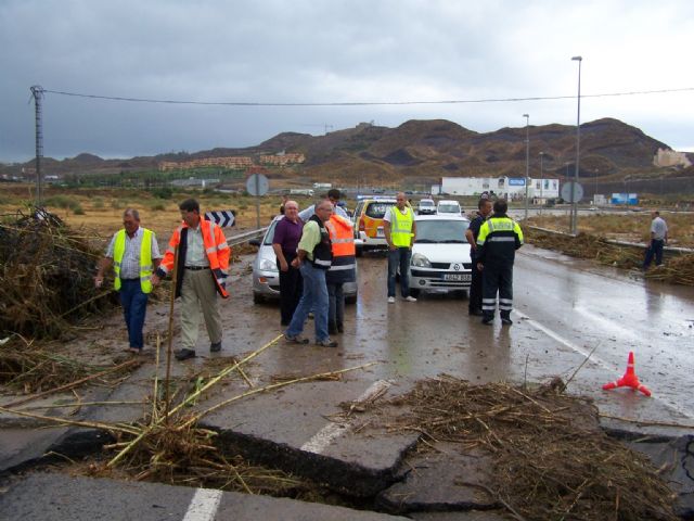 Más de 80 litros por metro se han registrado en Águilas en menos de dos horas - 3, Foto 3