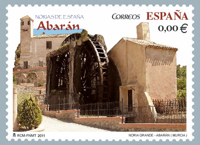 La Noria Grande de Abarán podría llegar a todo el mundo por vía postal - 1, Foto 1