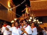 Ceutí saca en procesión a sus patronos San Roque y Santa María Magdalena