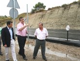 Finalizan las obras en la carretera de conexión del casco urbano de Lorca con la zona oeste