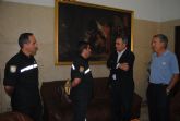 El delegado del Gobierno en Murcia felicita la actuacin de la UME en guilas
