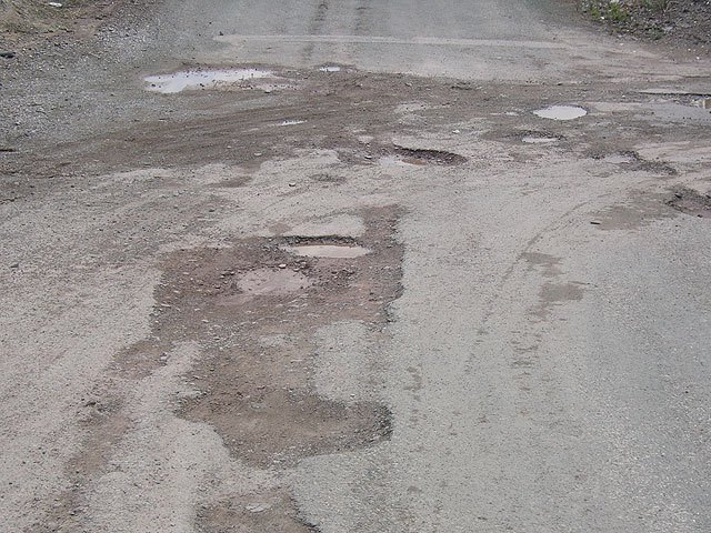 El PSOE exige el arreglo y mejora de la vía de servicio de la autovía Lorca-Águilas en los tramos de Campillo y Purias - 2, Foto 2