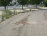 El PSOE exige el arreglo y mejora de la vía de servicio de la autovía Lorca-Águilas en los tramos de Campillo y Purias