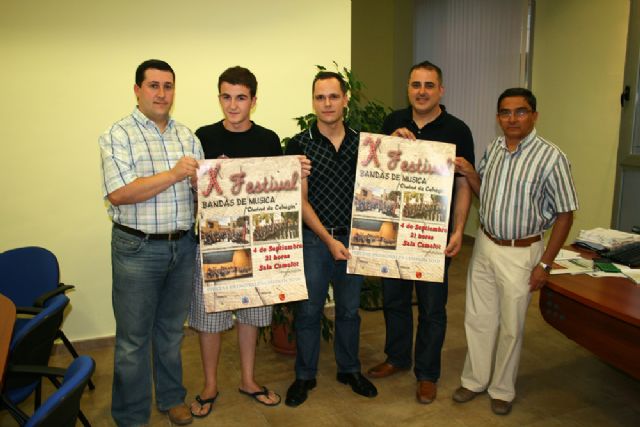 Las agrupaciones de Caravaca y Moratalla actuarán en el X Festival de Bandas de Música - 1, Foto 1