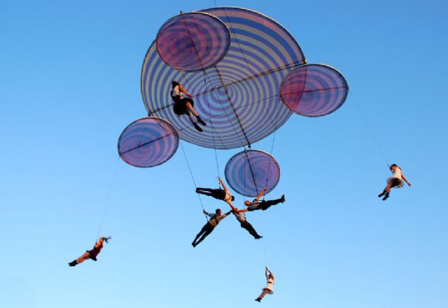 'Voala Proyects' ultima los preparativos de su obra de teatro aéreo 'Muaré' - 3, Foto 3