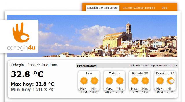 El Ayuntamiento pone en marcha una estación meteorológica en Internet - 1, Foto 1
