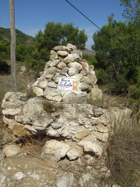 La Carrahila señaliza la ubicación de la Torre del Puerto de La Losilla (Ulea) - 3, Foto 3