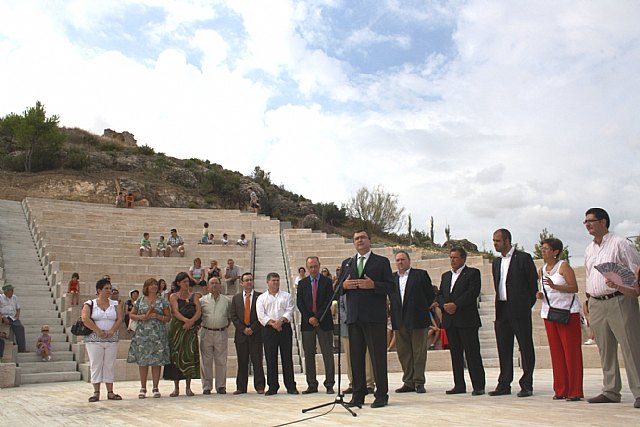 La Comunidad finaliza las obras del nuevo ´Teatro Abierto´ ubicado junto al Castillo de Calasparra - 1, Foto 1