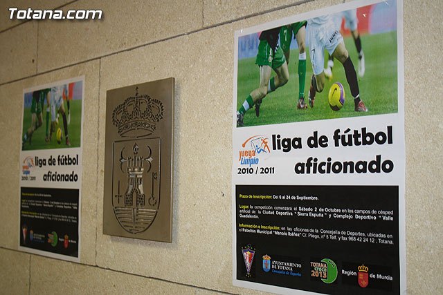La nueva temporada 2010-11 de la Liga de Fútbol Aficionado Juega Limpio abre hoy su plazo de inscripción, Foto 2