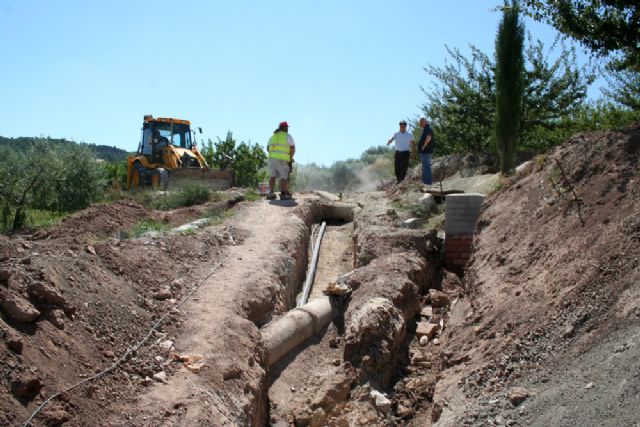 Comienzan las obras de saneamiento de las pedanías de El Escobar, Canara y varios cortijos - 2, Foto 2
