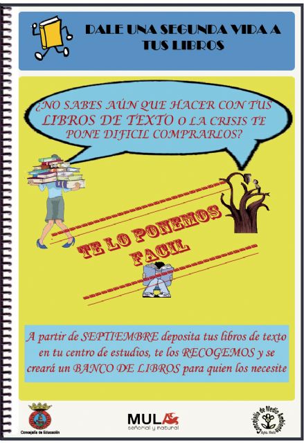 Medio Ambiente y Educación ponen en marcha una campaña de recogida de libros usados - 1, Foto 1