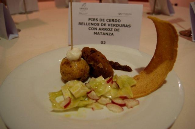 José Antonio Martínez, ganador del concurso regional 2010 a la mejor tapa Hasta los andares…! - 2, Foto 2