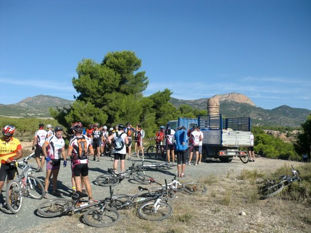 More than sixty cyclists totaneros get the Jubilee after making the pilgrimage to Caravaca de la Cruz bikes, Foto 4