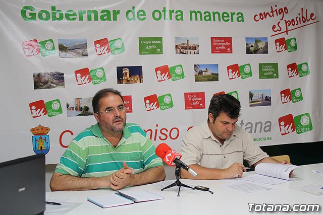 En el inicio del Curso Político, IU en Totana considera muy urgente el diálogo entre los partidos y la sociedad, Foto 1