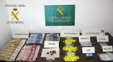 La Guardia Civil desmantela un nuevo punto de distribucin de droga en guilas