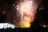 El 'piromusical' pone fin a las Fiestas de Cehegn