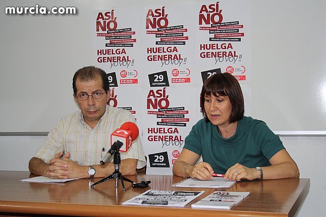 La huelga va a ser masiva en Totana, según el Secretario Comarcal del Valle del Guadalentín de CCOO, Foto 1