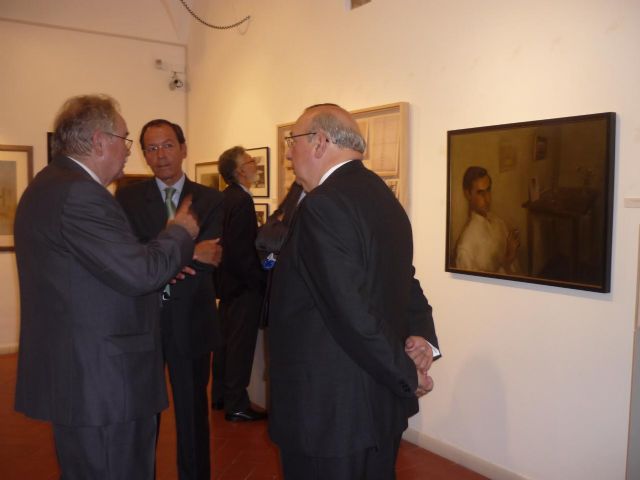 El Alcalde Cámara inaugura en el Instituto Cervantes de Roma la gran exposición 'Vida y Creación. Ramón Gaya 1910-2005' - 1, Foto 1