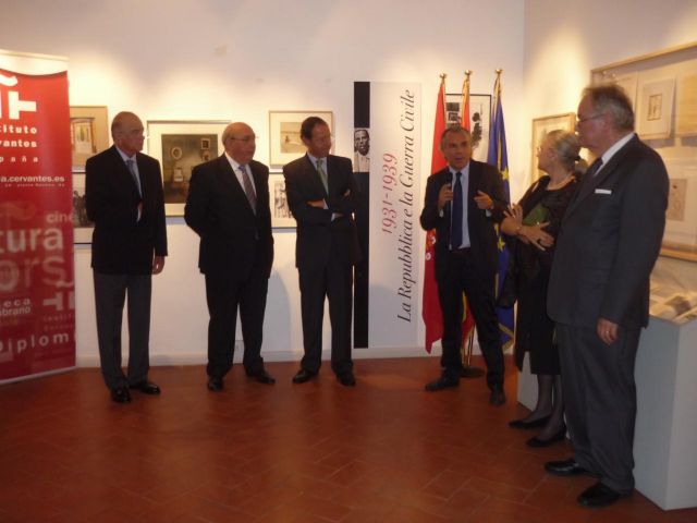 El Alcalde Cámara inaugura en el Instituto Cervantes de Roma la gran exposición 'Vida y Creación. Ramón Gaya 1910-2005' - 4, Foto 4