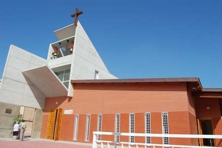 El Sr. Obispo consagra el nuevo templo de Santa Rosa de Lima de El Palmar - 1, Foto 1