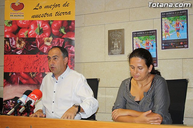 La XIV carrera Subida a la Santa se celebrará el domingo 3 de octubre con un recorrido de 7,4 kilómetros, Foto 1