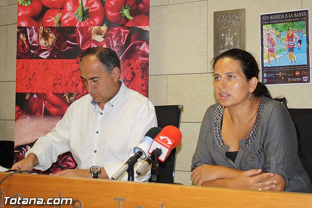 La XIV carrera Subida a la Santa se celebrará el domingo 3 de octubre con un recorrido de 7,4 kilómetros, Foto 2