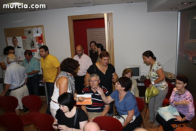 La diputada Garca Retegui departi en Totana con los militantes socialistas sobre su candidatura - 2