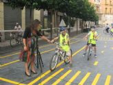 El Parque Infantil de Trfico sale a la calle con motivo de la Semana de la Movilidad