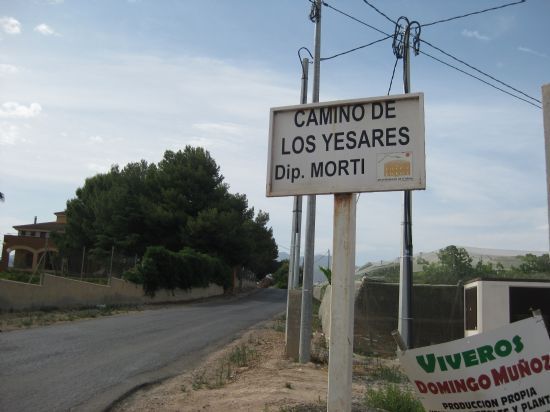 El ayuntamiento acometerá las obras de acceso del camino de los Yesares, que será acondicionado, al camino de la Tira del Lienzo, Foto 1