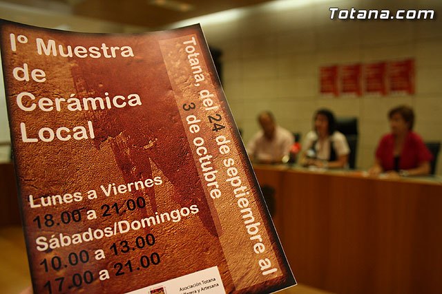 La sala de exposiciones Gregorio Cebrián acoge a partir de mañana la primera Muestra de Cerámica Local, Foto 1